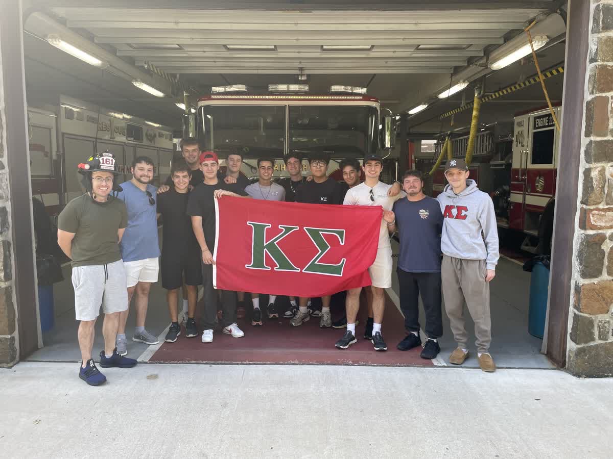 Brothers volunteering in the local community